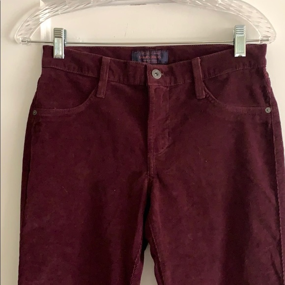 JAMES JEANS Penney plum corduroy pants -28-NWT! - Picture 1 of 6